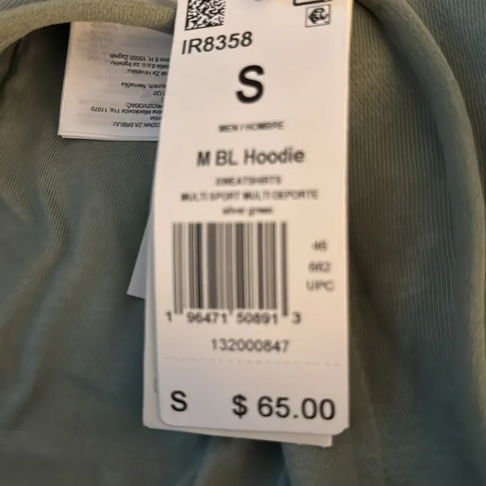 Adidas Last Days Of Summer Hoodie. NWT Sz. Men’s S